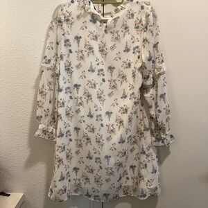 Allegra K Floral Dress